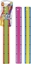 Picture of Linijka gumowany plastik 30cm dwukolorowa klocki