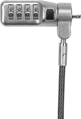 Picture of Linka zabezpieczajca Targus Targus DEFCON CPact Resettable Combo R Silver