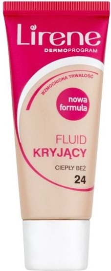 Изображение Lirene Dermo Fluid Kryjcy Nr 24 Ciepy Be 30 ml