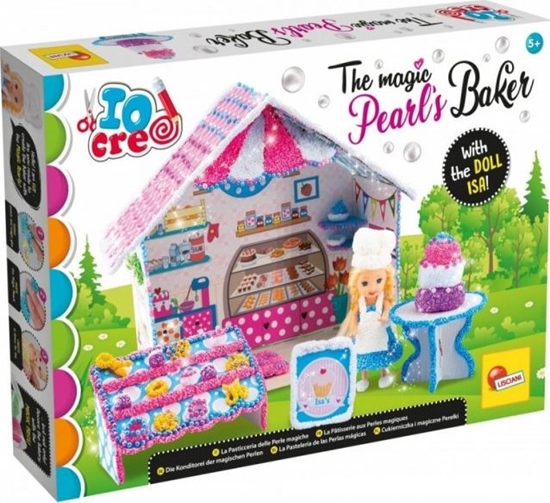 Picture of Lisciani Zestaw kreatywny Io Creo Cukiernia z magicznych pereek-304-73542