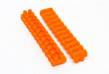 Picture of Listwa zaciskowa 12x4 mm2 250V pomaraczowa W-97751