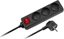 Picture of Listwa zasilajca Rebel Electro 3 gniazda 5 m czarna (URZ3197-5B)