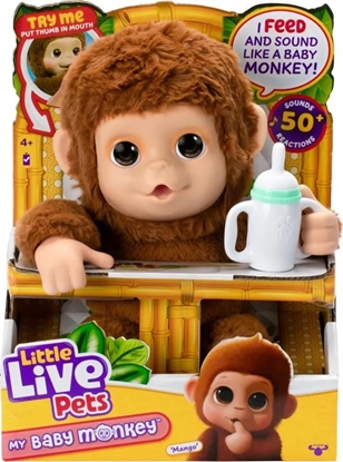 Picture of Little Live Pets TOY INTERACTIVE MONKEY 26613