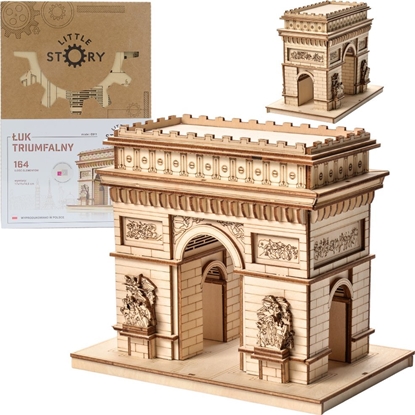 Изображение Little-Story Little Story Drewniane Puzzle Model 3D - uk Triumfalny