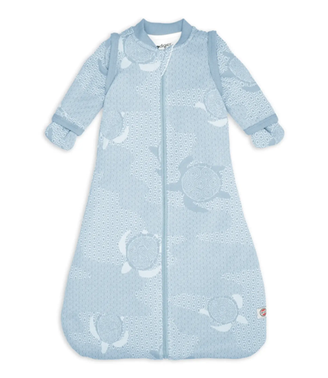 Picture of Lodger Hopper Matcha Turtle Sleeping bag with removable sleeves 50/62 / blue