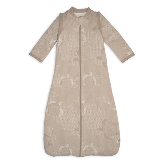 Picture of Lodger Hopper Matcha Turtle Sleeping bag with removable sleeves 68/80 / cream