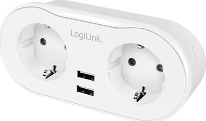 Изображение LogiLink LogiLink 2 gniazda Wi-Fi smart biae
