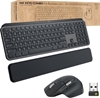 Изображение Logitech MX Keys combo for Business Gen 2 keyboard Mouse included RF Wireless + Bluetooth QWERTY Spanish Graphite