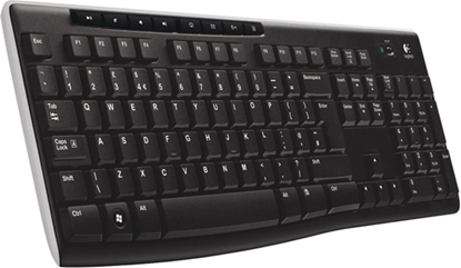 Picture of Logitech Wireless Keyboard K270 black retail