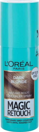 Изображение LOreal Paris LOral Paris Magic Retouch Instant Root Concealer Spray Farba do wosów 75ml Dark Blonde