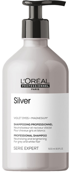 Изображение L'Oreal Professionnel Serie Expert Silver Hair Shampoo 500 ml