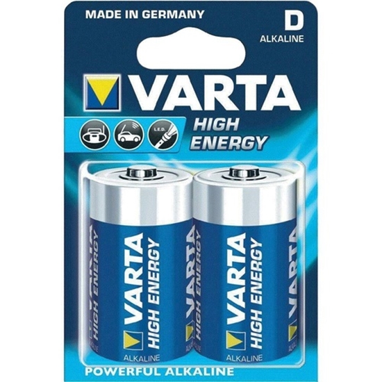 Picture of LR20/D baterijas Varta Energy Alkaline MN1300/4920 iepakojumā 2 gb.
