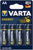 Picture of LR6/AA baterijas Varta Energy Alkaline MN1500/4106 iepakojuma 4 gb.