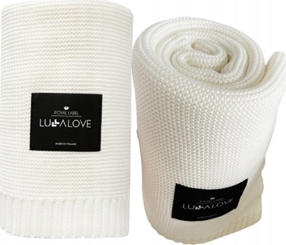 Picture of LullaLove Lullalove, Bambusowy koc - kokos, splot klasyczny