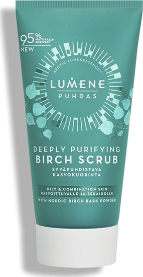 Изображение Lumene Gboko oczyszczajcy peeling do twarzy z sokiem z brzozy Clean Birch 75 ml