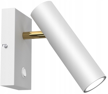 Picture of Kinkiet Luminex Axion 245 kinkiet lampa cienna spot 1x8W GU10 biay/zoty