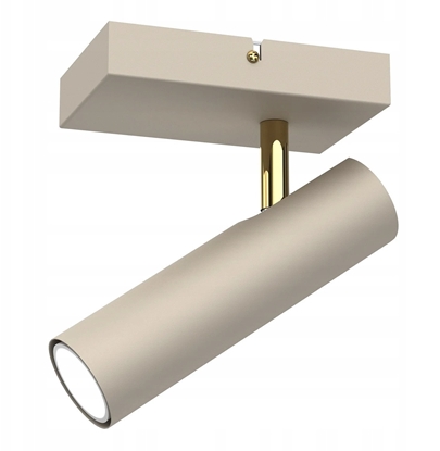 Picture of Lampa sufitowa Luminex Axion 272 plafon lampa sufitowa spot 1x8W GU10 beowy/zoty