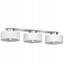 Attēls no Luminex Marti 9842 listwa plafon lampa sufitowa 3x15W E27 biay/chrom