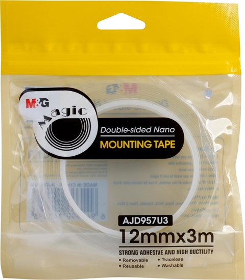Изображение M&G Tama montaowa Nano Tape dwustronna przeroczysta 12mm 3m MG