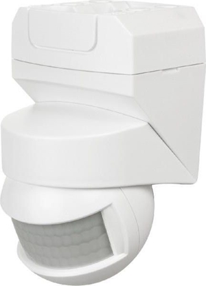 Изображение Maclean czujnik ruchu zmierzchu W 180° + 360° 2000W biay cienny (MCE295)