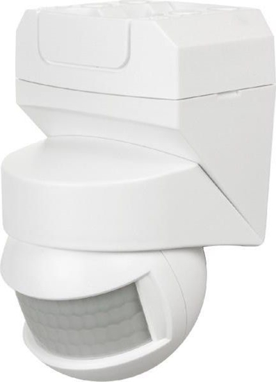 Изображение Maclean czujnik ruchu zmierzchu W 180° + 360° 2000W biay cienny (MCE295)