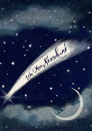 Picture of Madame Treacle Karnet B6 brokat z kopert Droga mleczna