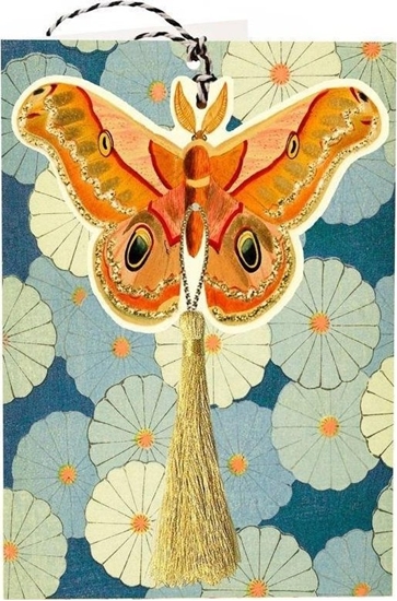 Picture of Madame Treacle Karnet B6 i zawieszka z kopert - Pomaraczowa ma