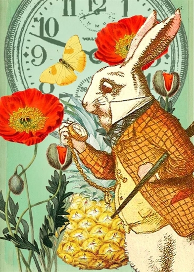 Picture of Madame Treacle Karnet B6 z kopert Alicja w krainie czarów