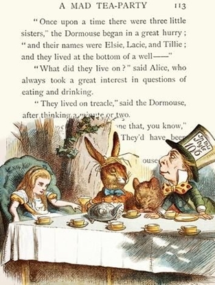 Picture of Madame Treacle Karnet B6 z kopert Alicja w krainie czarów