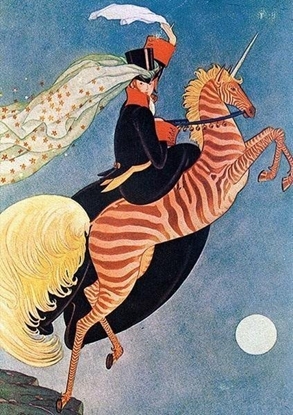 Picture of Madame Treacle Karnet B6 z kopert Jednoroec i gwiazdy