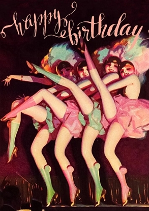 Picture of Madame Treacle Karnet B6 z kopert Urodziny Burleska