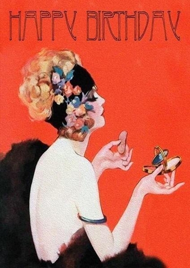 Picture of Madame Treacle Karnet B6 z kopert Urodziny Makija