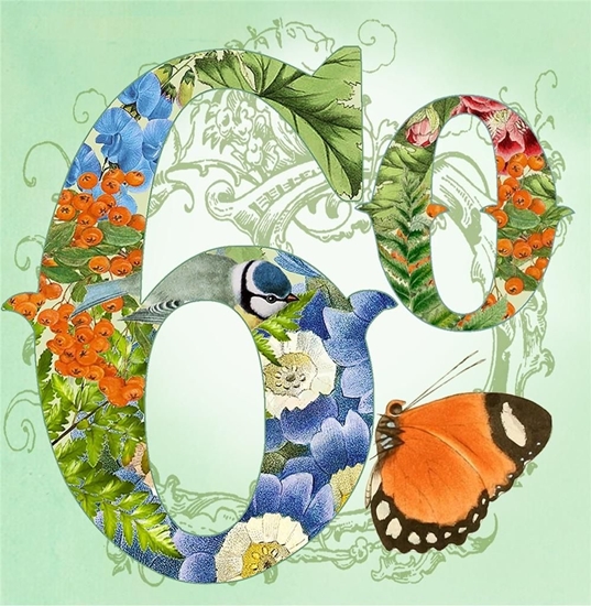 Picture of Madame Treacle Karnet kwadrat z kopert Urodziny 60