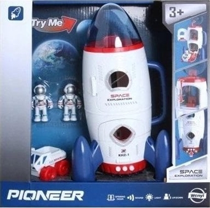 Picture of Madej Rakieta kosmiczna z pojazdem, wiato i dwik