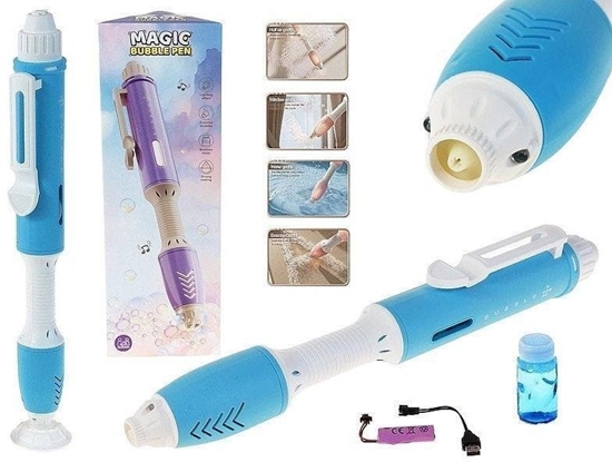 Picture of Magiczny dugopis piszcy bakami mydlanymi 50ml