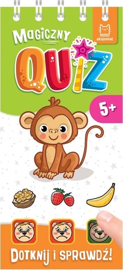 Picture of Magiczny quiz z mapk. Dotknij i sprawd. 5+