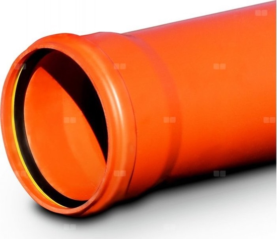 Picture of Magnaplast Rura kanalizacji zewntrznej PCV-U 110/6000x3.2 KGEL SN8 lita