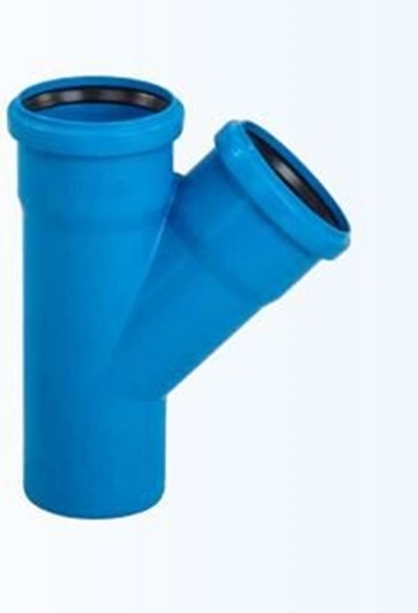 Изображение Magnaplast Trójnik 45° kanalizacji wewntrznej UdBEA niskoszumowej 50mm (146560)