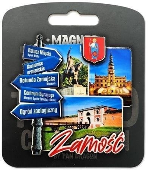 Изображение Magnes I love Poland Zamo ILP-MAG-C-ZAM-04