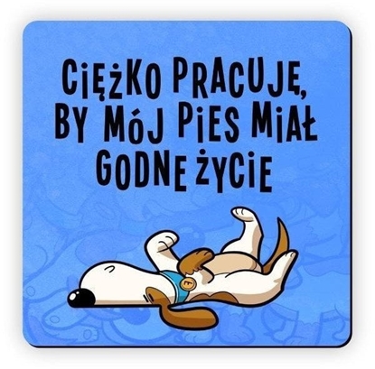 Изображение Magnes na lodówk Godne ycie pies