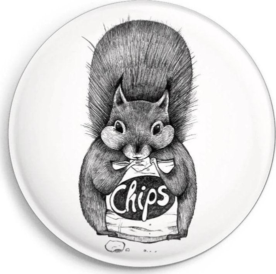 Изображение Magnes Wiewiórka z chipsami