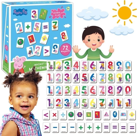 Picture of Magnesy Peppa nauka liczenia