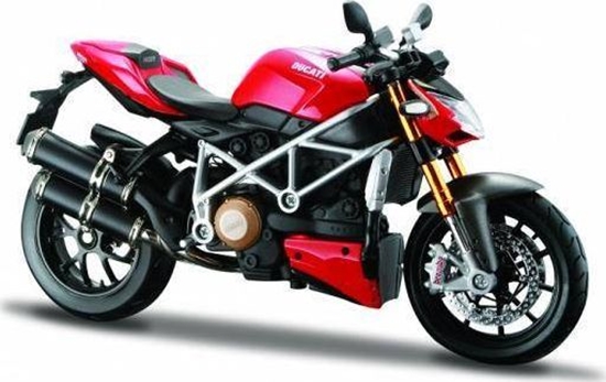Picture of Maisto 31101-95 Motor Ducati Streetfighter S 1:12