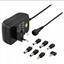 Picture of Maitinimo altinis DELTACO nuo 240 V iki 3-12 V, 1,5 A, 6 skirtingi antgaliai, juodas / PSR-15B