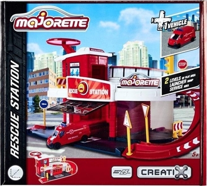 Изображение Majorette Majorette Stacja ratunkowa + 1 pojazd