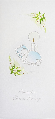 Attēls no MAK Karnet Chrzest DL C10 - Niemowl chopiec