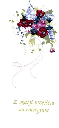 Attēls no MAK Karnet Emerytura DL E01 - Bukiet