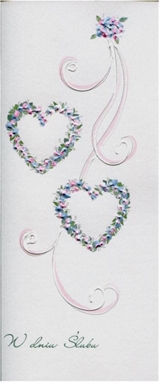 Picture of MAK Karnet lub DL S37 - Dwa serca