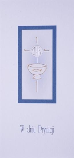 Picture of MAK Karnet Prymicja DL PR01 - W dniu Prymicji