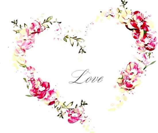 Picture of MAK Karnet Walentynki Kwadrat A05 Love